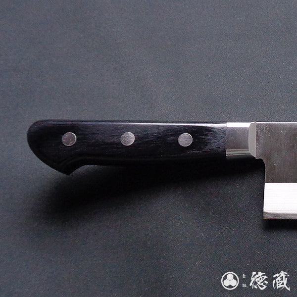 Stainless AUS8 Nakiri Knife Black Handle