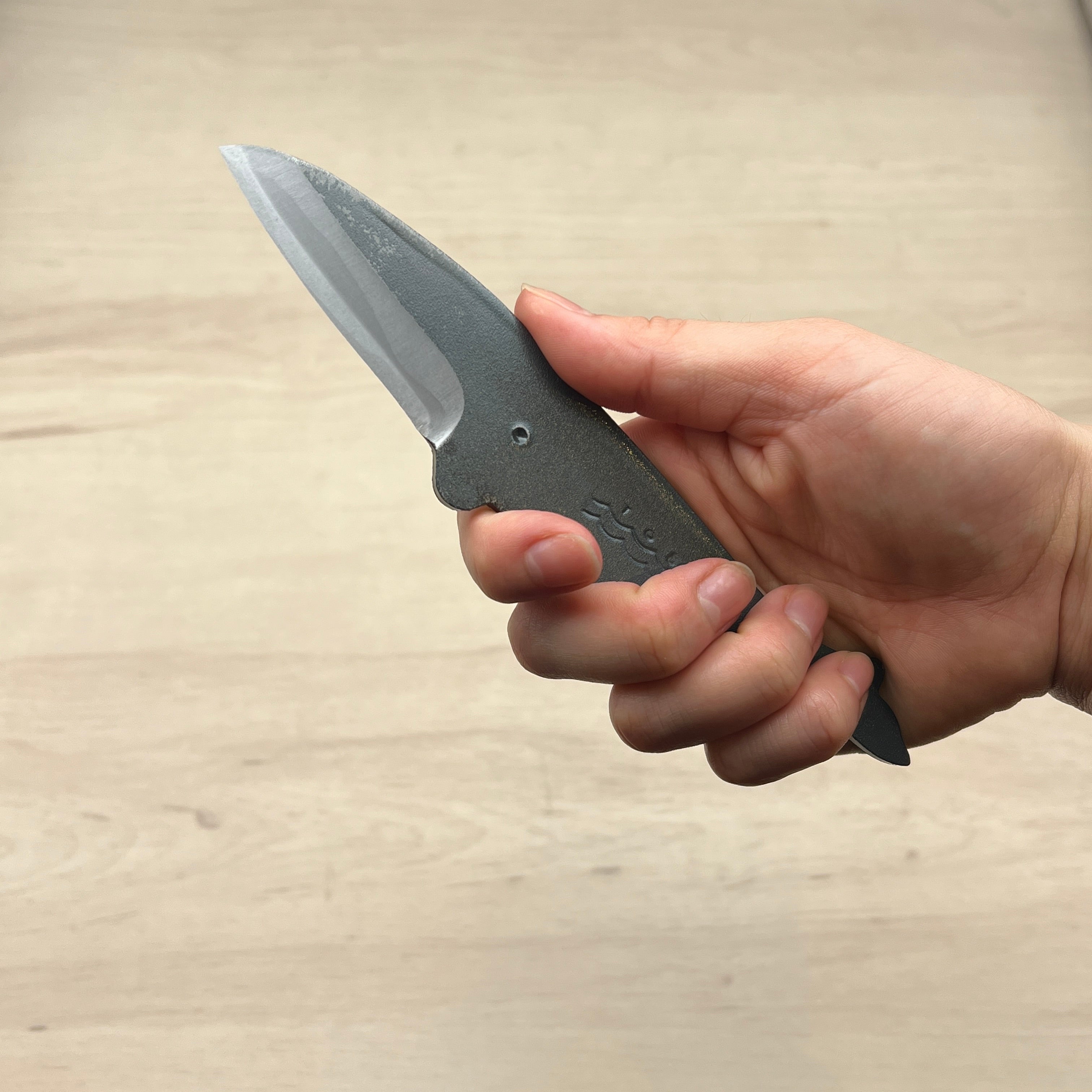 Kujira Knife (whale-shaped Knife) – Tokuzo Knives