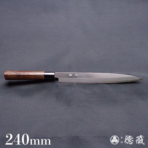 Stainless AUS8 Yanagiba Knife Wenge Handle