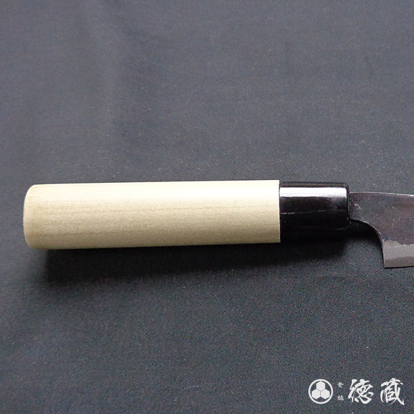 Carbon Blue Steel No. 2 Black Finish Koyanagi Knife Magnolia Handle