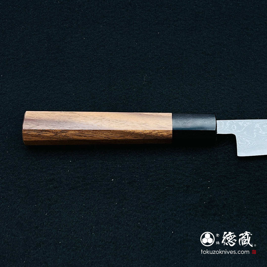 Carbon Blue Steel No. 2 Koyanagi Knife Walnut Octagonal Handle