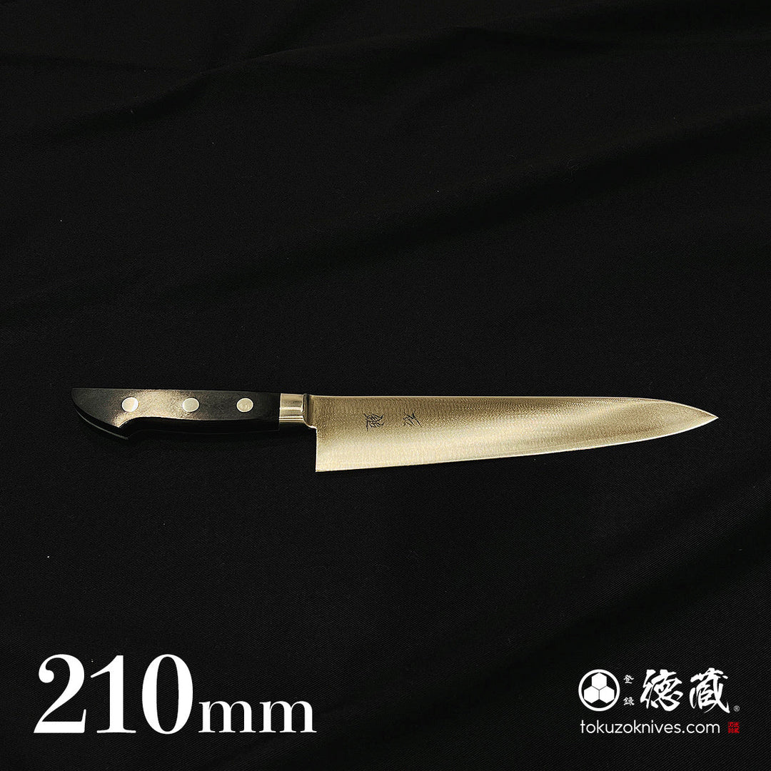 Stainless VG1 Gyuto Knife (Chef's Knife) Black Handle