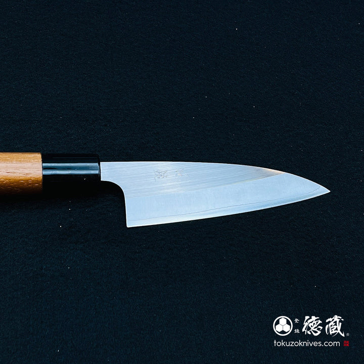 Stainless AUS8 Mini Santoku Knife Walnut Handle