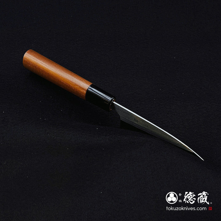 Stainless AUS8 Mini Santoku Knife Walnut Handle