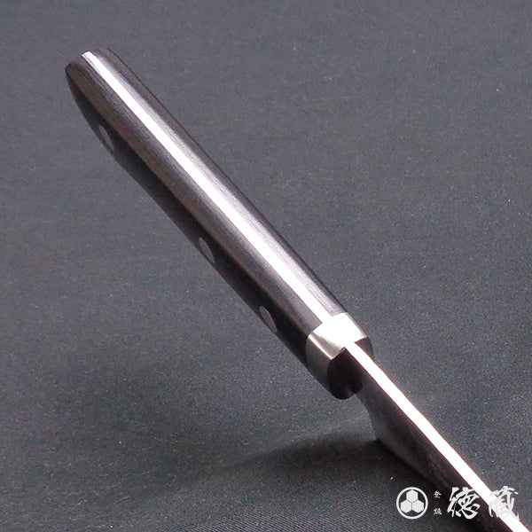Stainless VG1 Hammered Finish Petty / Paring Knife Black Handle