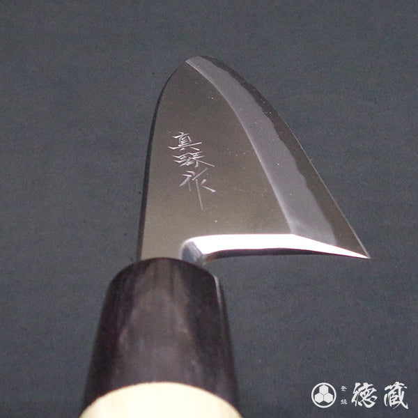 Tadokoro Hamono by Makoto Carbon White Steel No. 2 Deba Knife (Fish Knife)