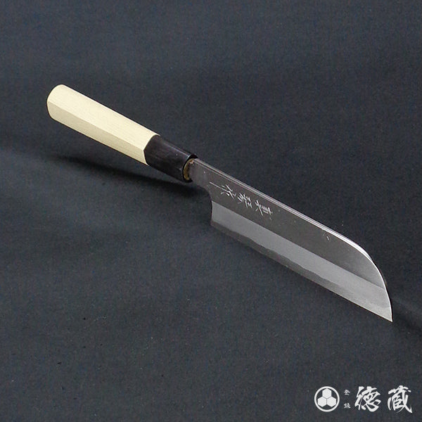 Tadokoro Hamono by Makoto Carbon White Steel No. 2 Kama-Style Usuba Knife