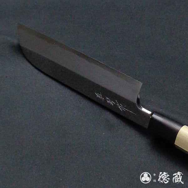 Tadokoro Hamono by Makoto Carbon White Steel No. 2 Kama-Style Usuba Knife