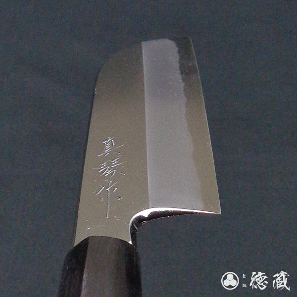 Tadokoro Hamono by Makoto Carbon White Steel No. 2 Kama-Style Usuba Knife