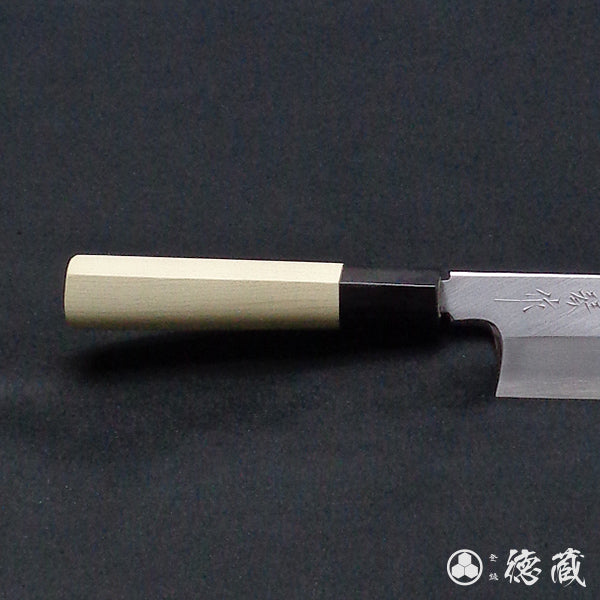 Tadokoro Hamono by Makoto Carbon White Steel No. 2 Kama-Style Usuba Knife