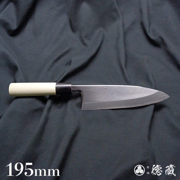 Tadokoro Hamono by Makoto Carbon White Steel No. 2 Deba Knife (Fish Knife)