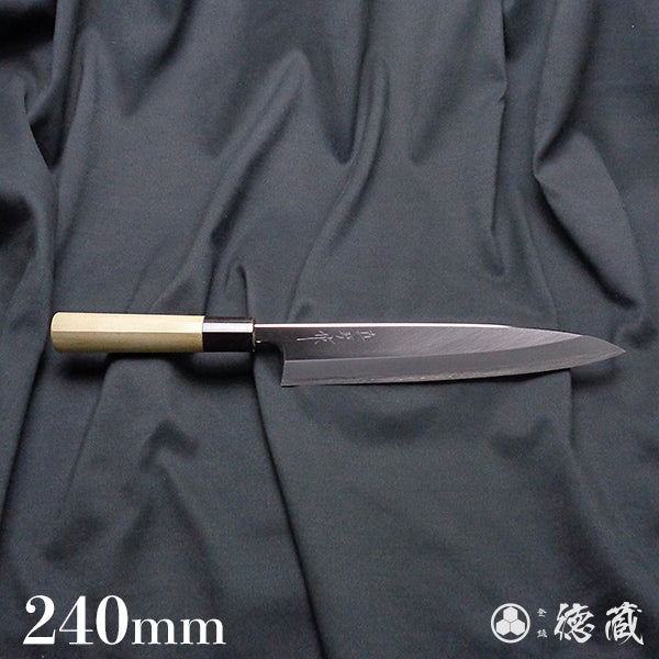 Tadokoro Hamono by Makoto Carbon White Steel No. 2 Mioroshi Deba Knife