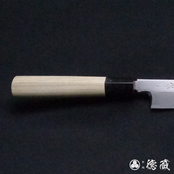 Tadokoro Hamono by Makoto Carbon White Steel No. 2 Kandokoro Yanagiba Knife