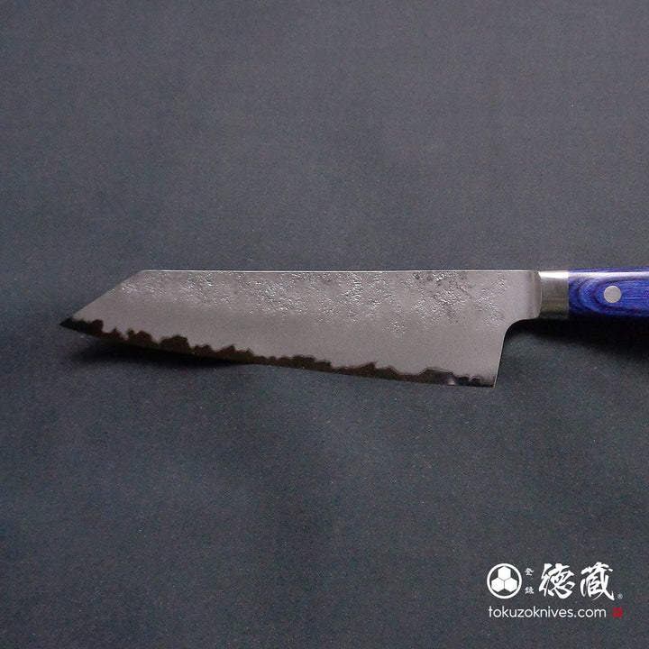 Carbon Blue Steel No. 2 Kiritsuke Knife Blue Handle