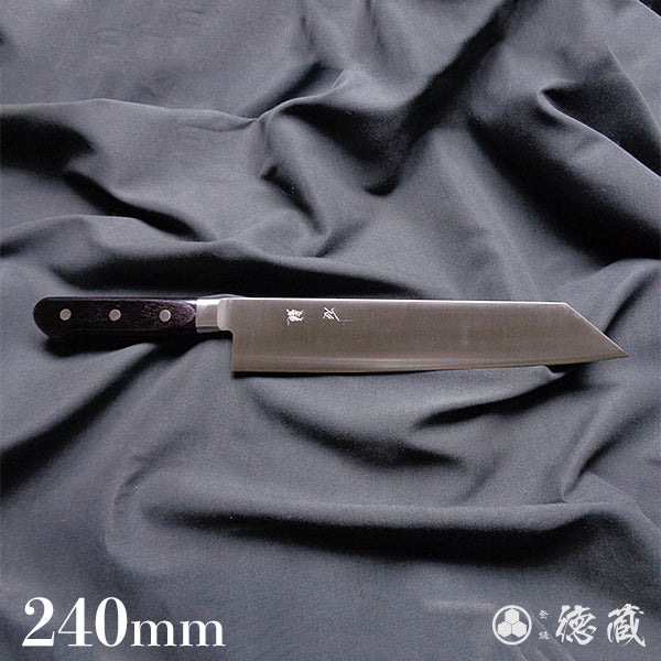 Powder Stainless SRS Kiritsuke Knife Black Handle