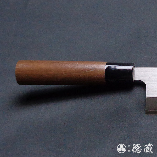 Stainless AUS8 Nakiri Knife Walnut Handle