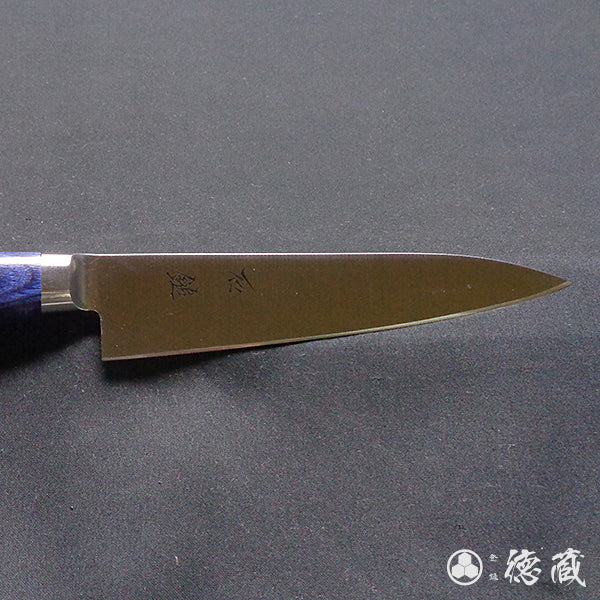 Stainless AUS8 Petty / Paring Knife Blue Handle