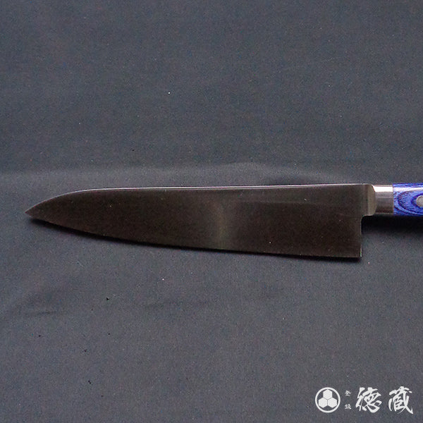 Stainless AUS8 Polished Finish Gyuto Knife (Chef's Knife) Blue Handle