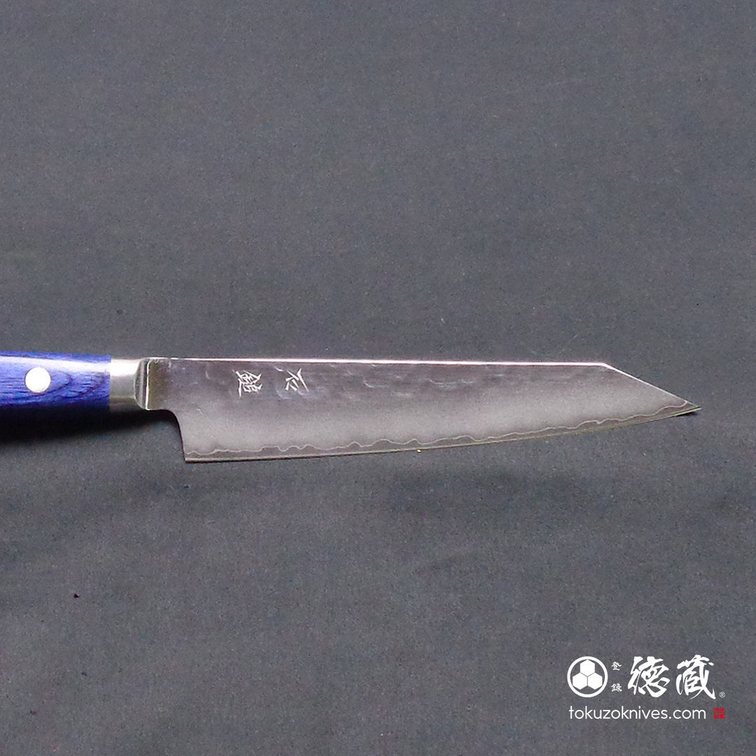 Stainless AUS10 Petty /Paring Kiritsuke Knife Blue Handle