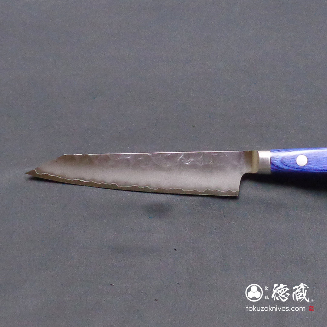 Stainless AUS10 Petty /Paring Kiritsuke Knife Blue Handle