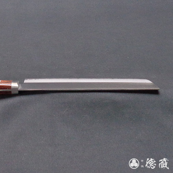 Stainless VG10 Polished Finish Nakiri Knife Mahogany Handle