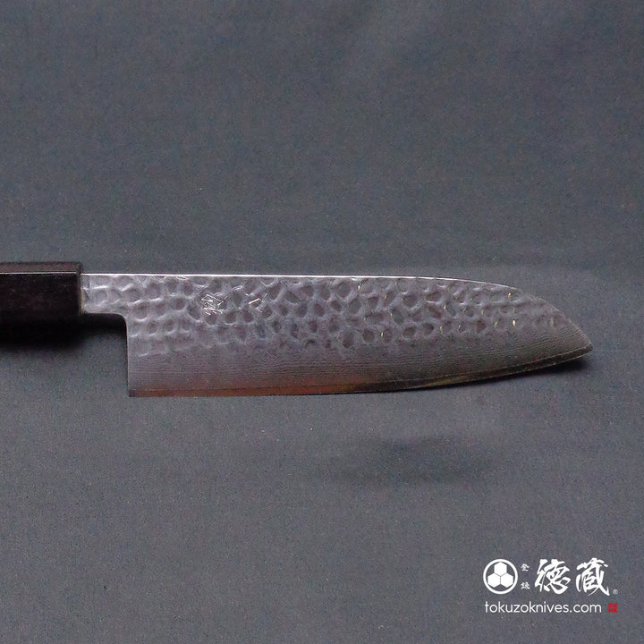 Stainless VG10 Santoku Knife Rosewood Octagonal Handle