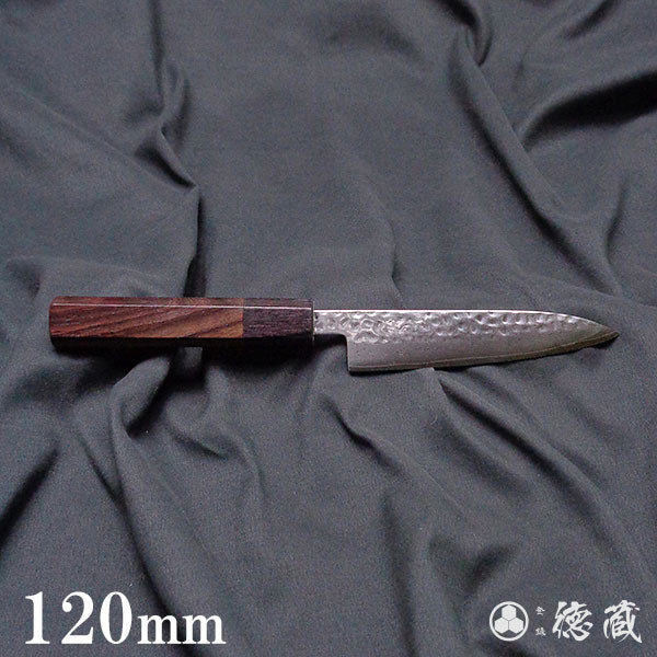 Stainless VG10 Damascus Steel Hammered Finish Petty / Paring Knife Rosewood Octagonal Handle