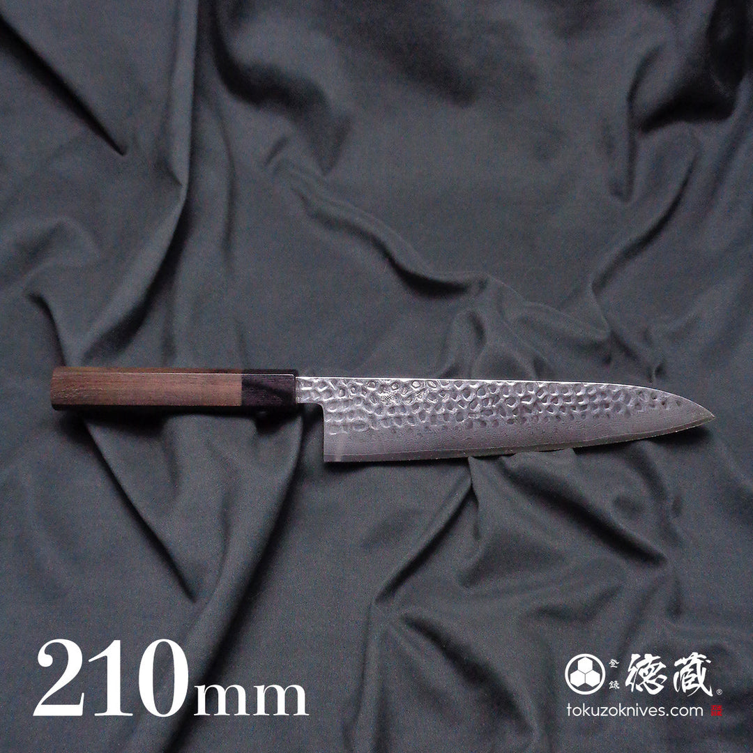 Stainless VG10 Gyuto Knife (Chef's Knife) Rosewood Octagonal Handle