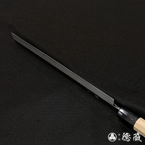 Carbon Blue Steel No. 2 Polished Finish Takohiki-Knife (Knife for cutting octopus) Magnolia Octagonal Handle