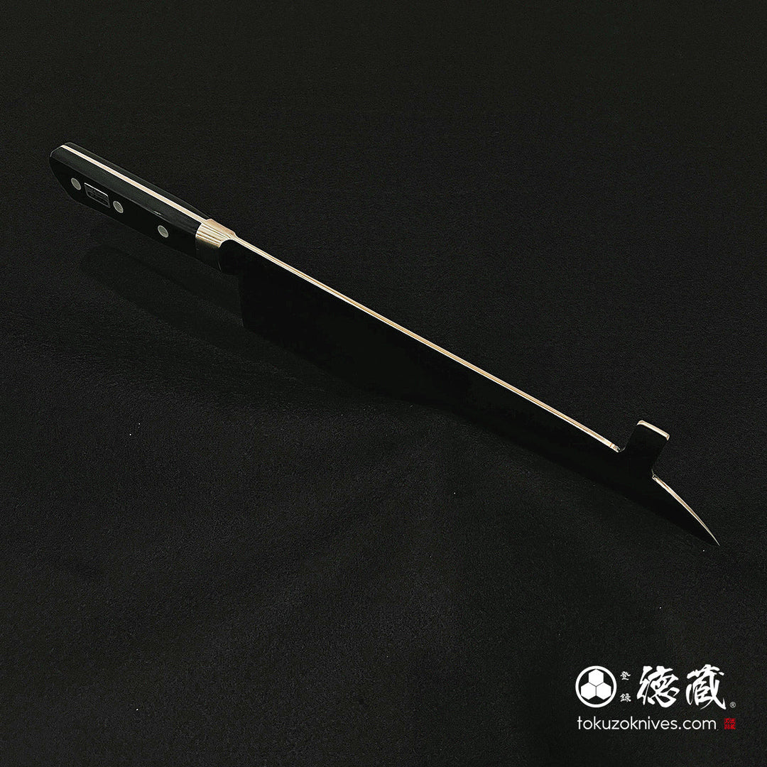 Carbon SK Steel Frozen Food Gyuto Knife (Chef's Knife) Black Handle