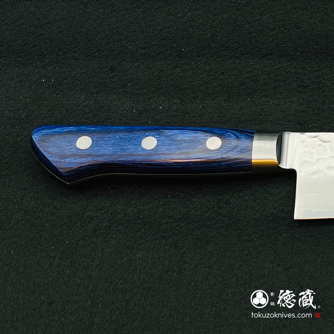 Stainless VG10 Gyuto Knife (Chef's Knife) Blue Handle