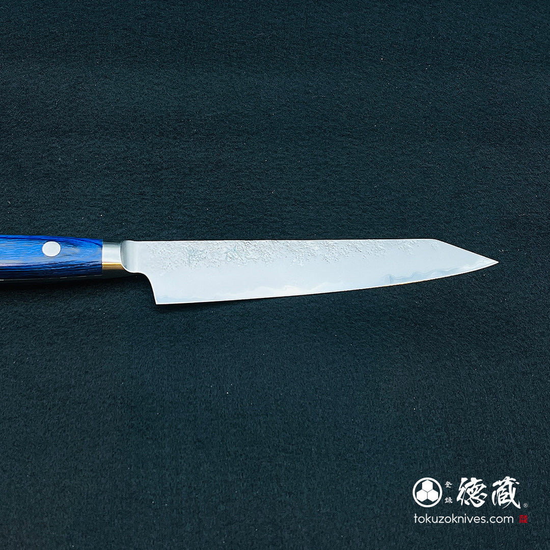 Carbon Blue Steel No. 2 Petty / Paring Knife Blue Handle