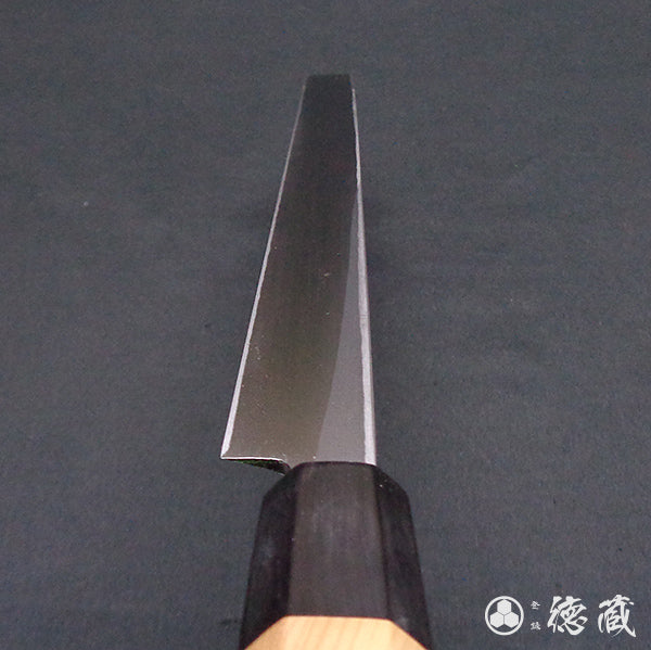 碳素高级白钢章鱼刀（切章鱼刀）日本紫杉八角柄