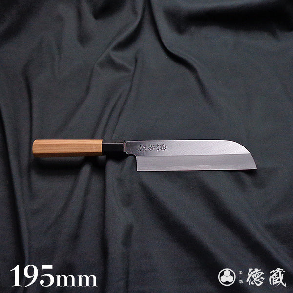 碳素高级白钢镰刀形乌苏巴刀（单刃）日本紫杉八角柄– Tokuzo Knives