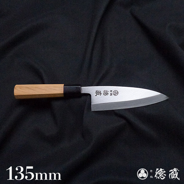 Carbon High-grade White Steel Deba Knife (Fish Knife) Japanese Yew