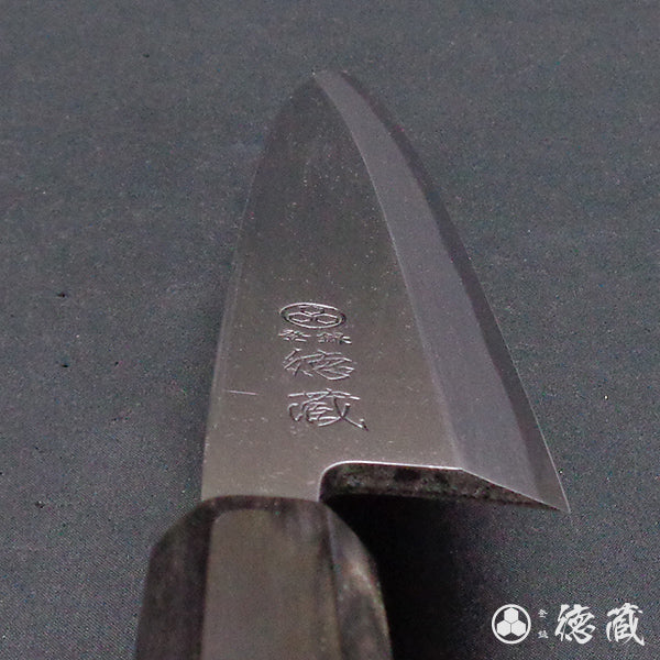 Carbon High-grade White Steel Mioroshi Deba Knife Japanese Yew Octagonal Handle