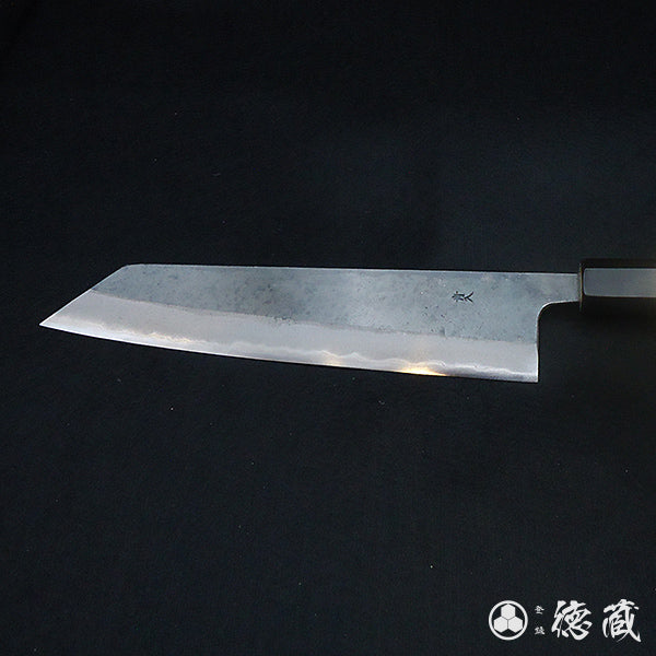 Carbon Blue Steel No. 2 Kiritsuke Knife Magnolia Octagonal Handle